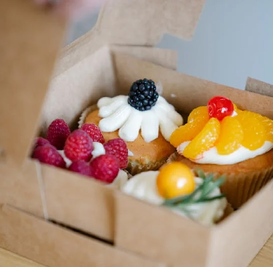 Scatole e buste per confezionare dolci da asporto in modo elegante e sicuro